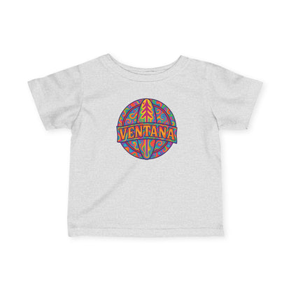 Ventana Psychedelic Treefish Logo - Infant 100% Cotton T-Shirt