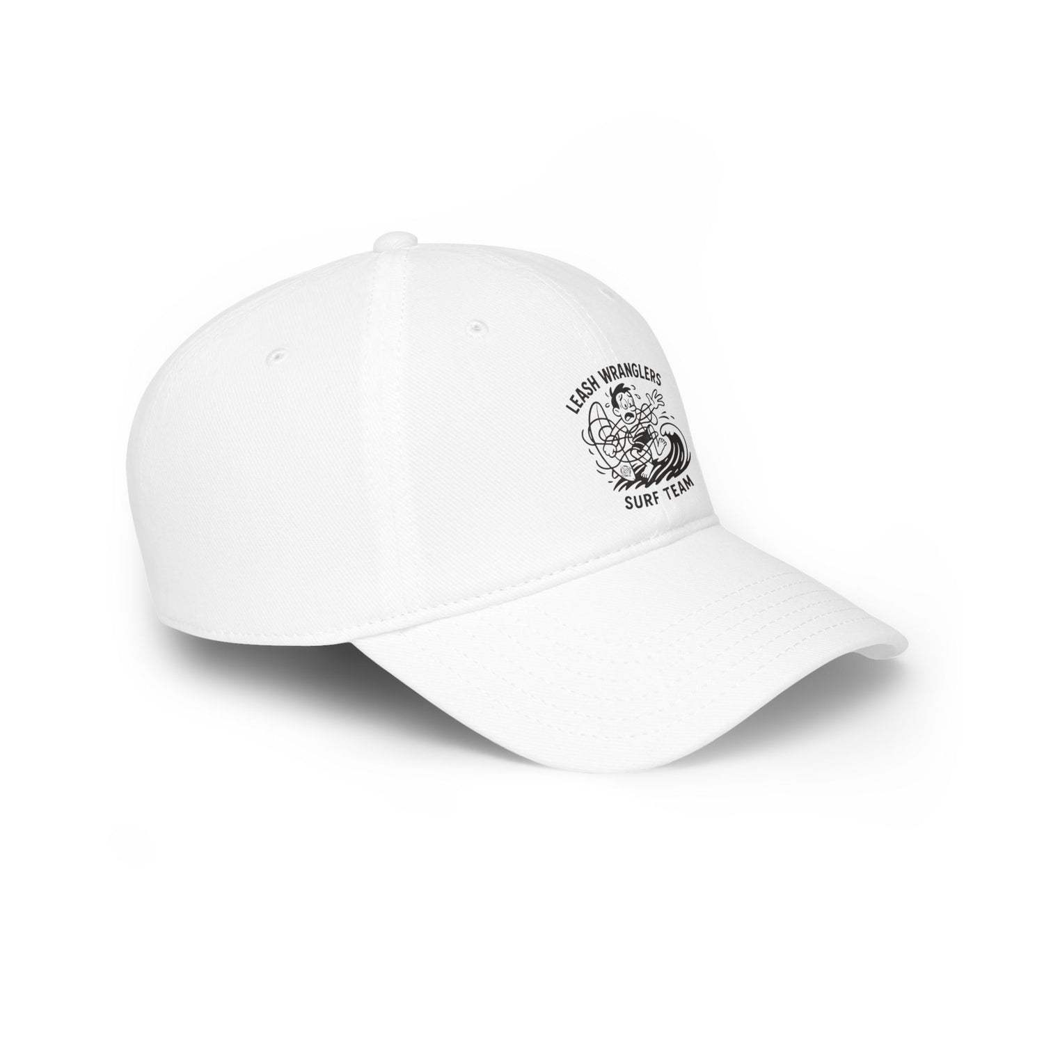 Leash Wranglers Surf Team Unisex - 100% Cotton Baseball Cap