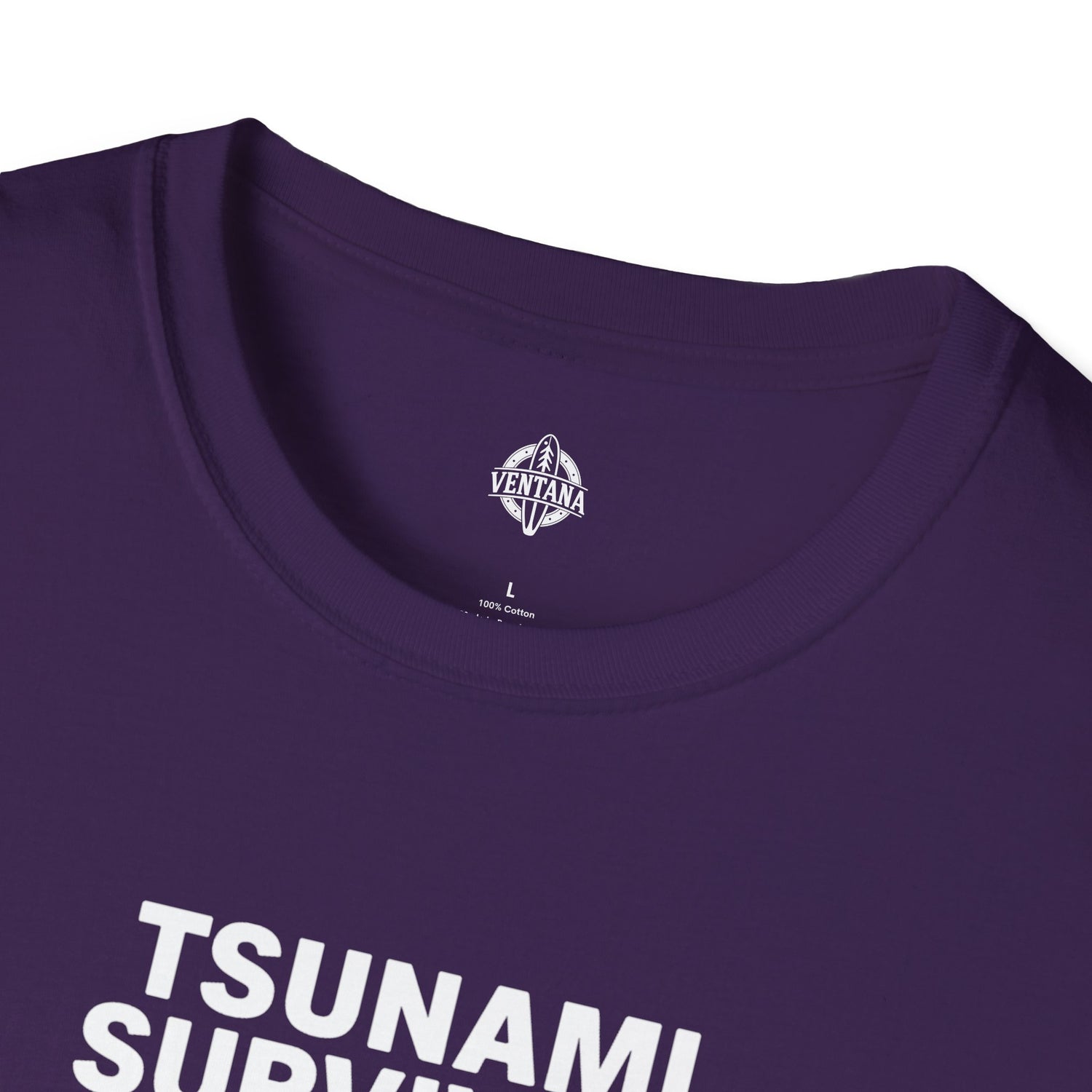 Tsunami Survivor Unisex - Soft Style U.S. Cotton T-Shirt