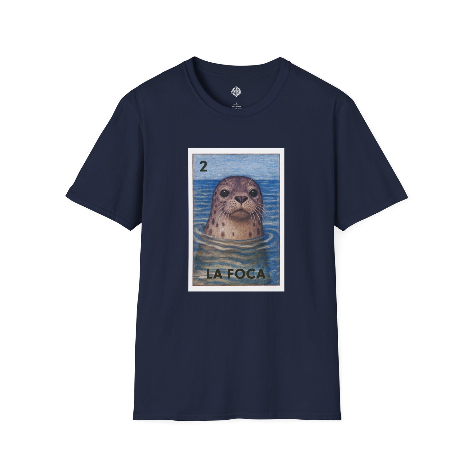 Seal Lotería Unisex - Soft Style U.S. Cotton T-Shirt