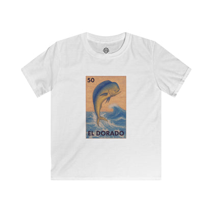 Dorado Lotería Kids - Soft Style U.S. Cotton T-Shirt (El Dorado)