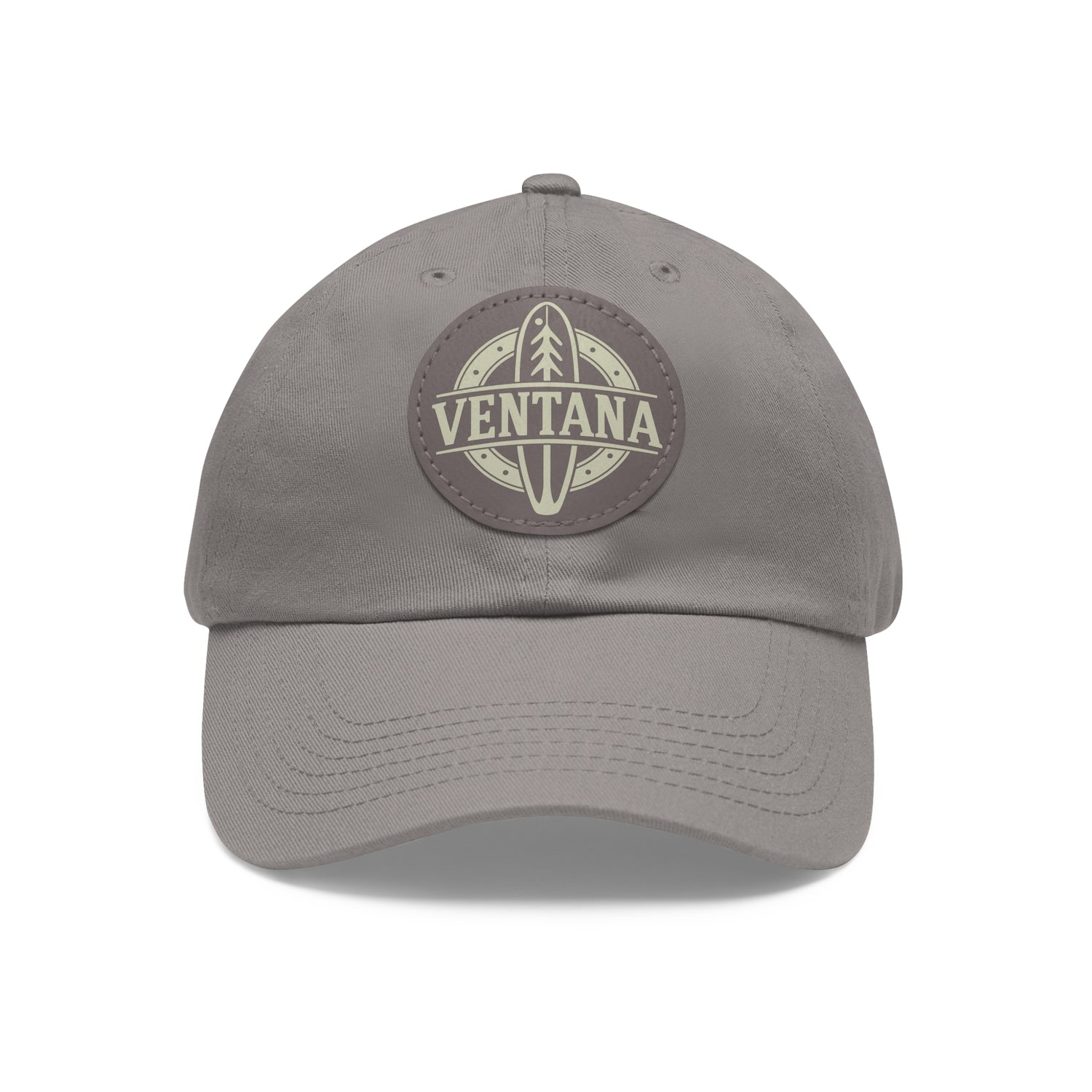 Ventana Treefish Logo Vegan Leather Patch Hat