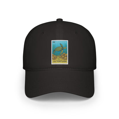 Turtle Lotería Unisex - 100% Cotton Baseball Cap (La Tortuga)
