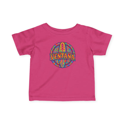 Ventana Psychedelic Treefish Logo - Infant 100% Cotton T-Shirt