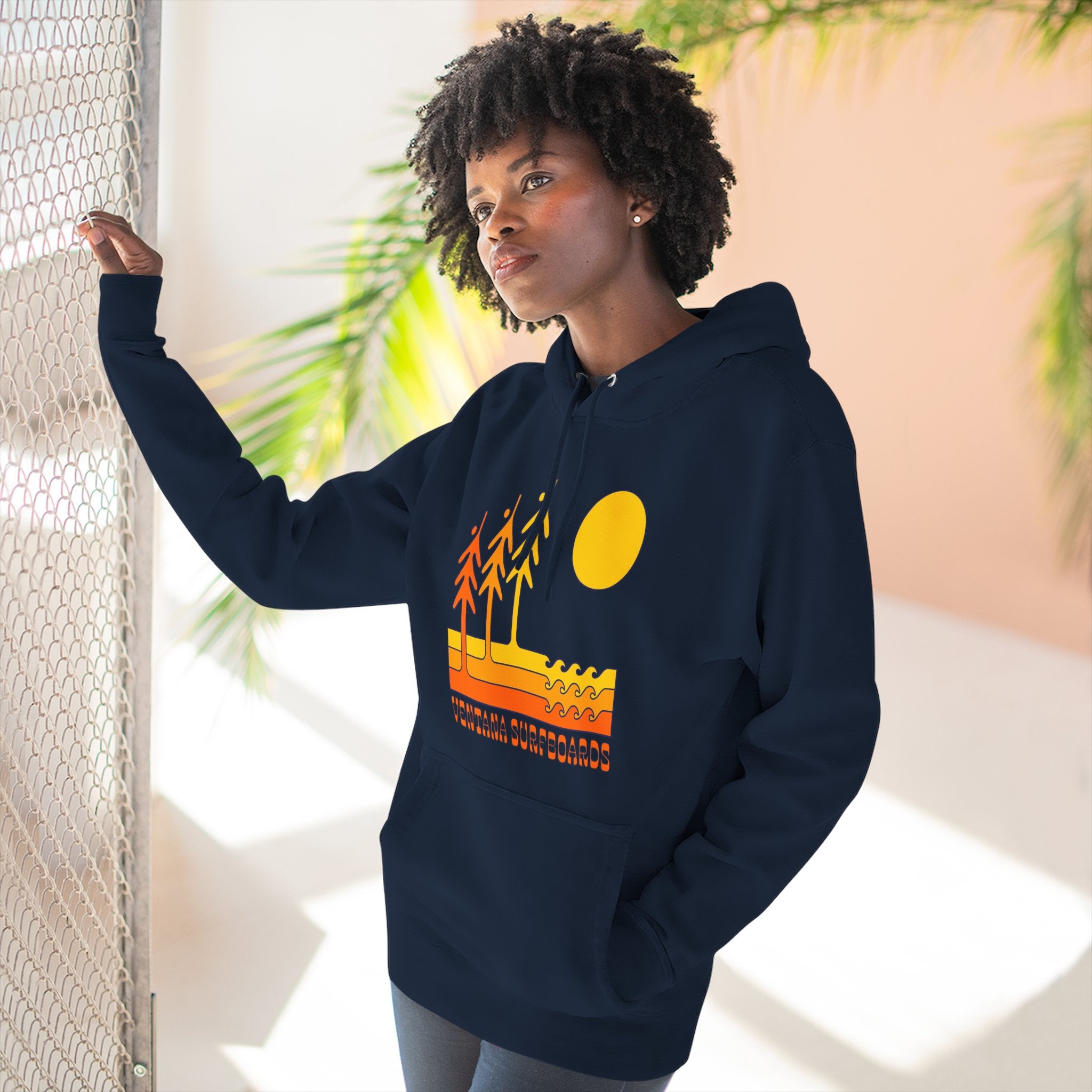 Ventana Circa 78 Unisex - Pull-Over Cotton Blend Fleece Hoodie