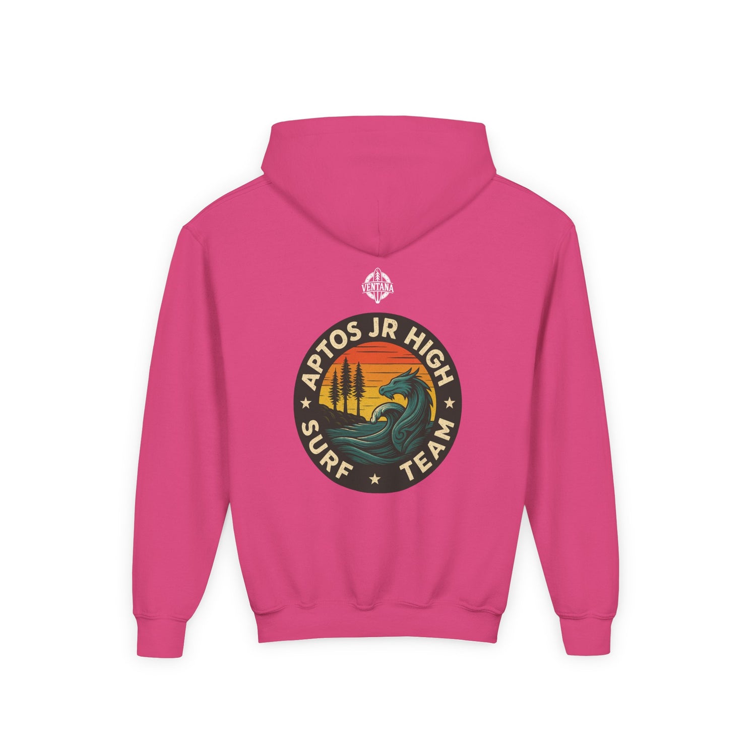 Aptos Jr High Surf Team Youth Pull-Over Hoodie - Heavy Blend Sweatshirt