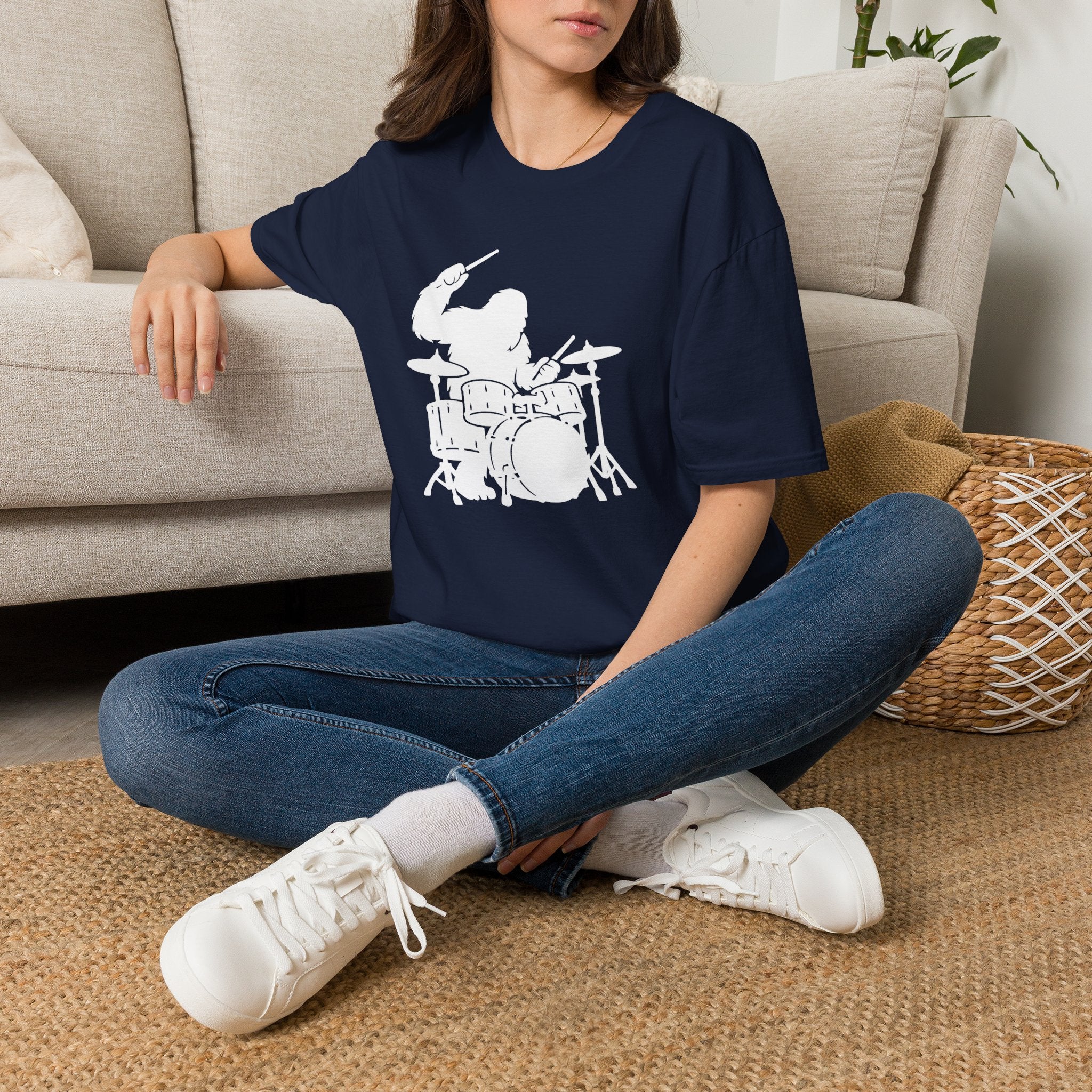 Ventana Drumsquatch Unisex - U.S. Cotton T-Shirt
