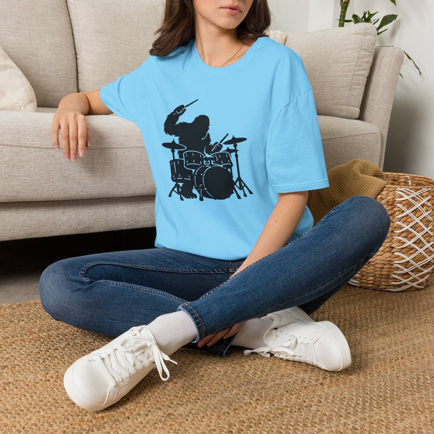 Ventana Drumsquatch Unisex - U.S. Cotton T-Shirt