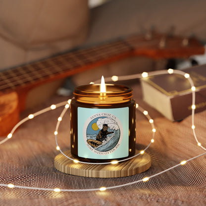 Surf with Otter 841 by Thiago Bianchini - Scented Soy Candle