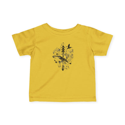 Ventana Monterey Bay by Thiago Bianchini - Infant 100% Cotton T-Shirt