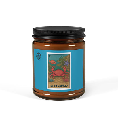 Crab Lotería - Scented Soy Candle (El Cangrejo)
