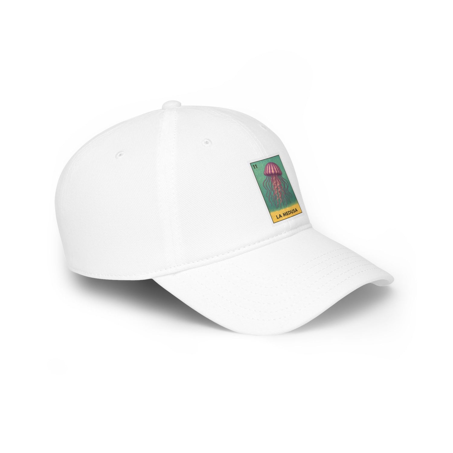 Sea Jelly Lotería Unisex - 100% Cotton Baseball Cap (La Medusa)