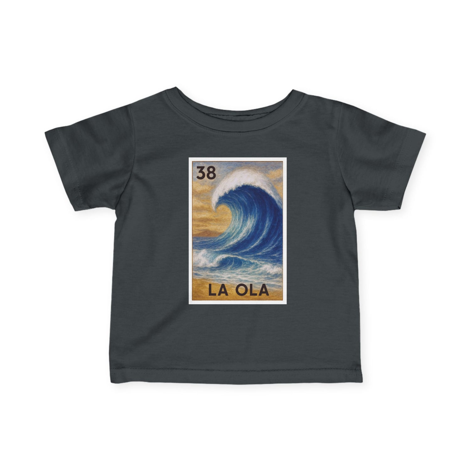 Wave Lotería - Infant 100% Cotton T-Shirt (La Ola)