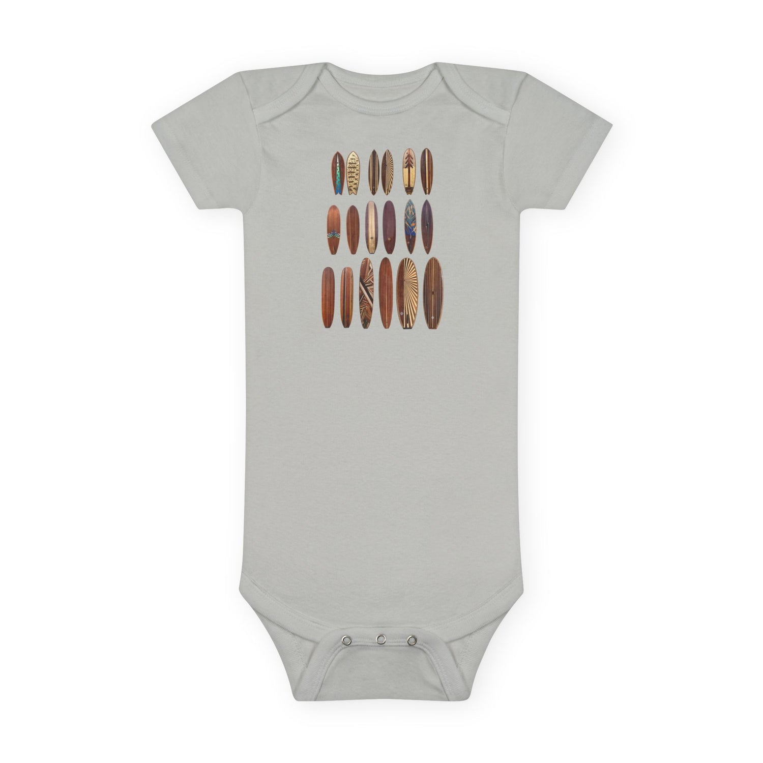 Ventana Wooden Surfboards - Baby Short Sleeve 100% Cotton Onesie
