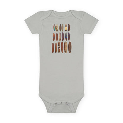 Ventana Wooden Surfboards - Baby Short Sleeve 100% Cotton Onesie