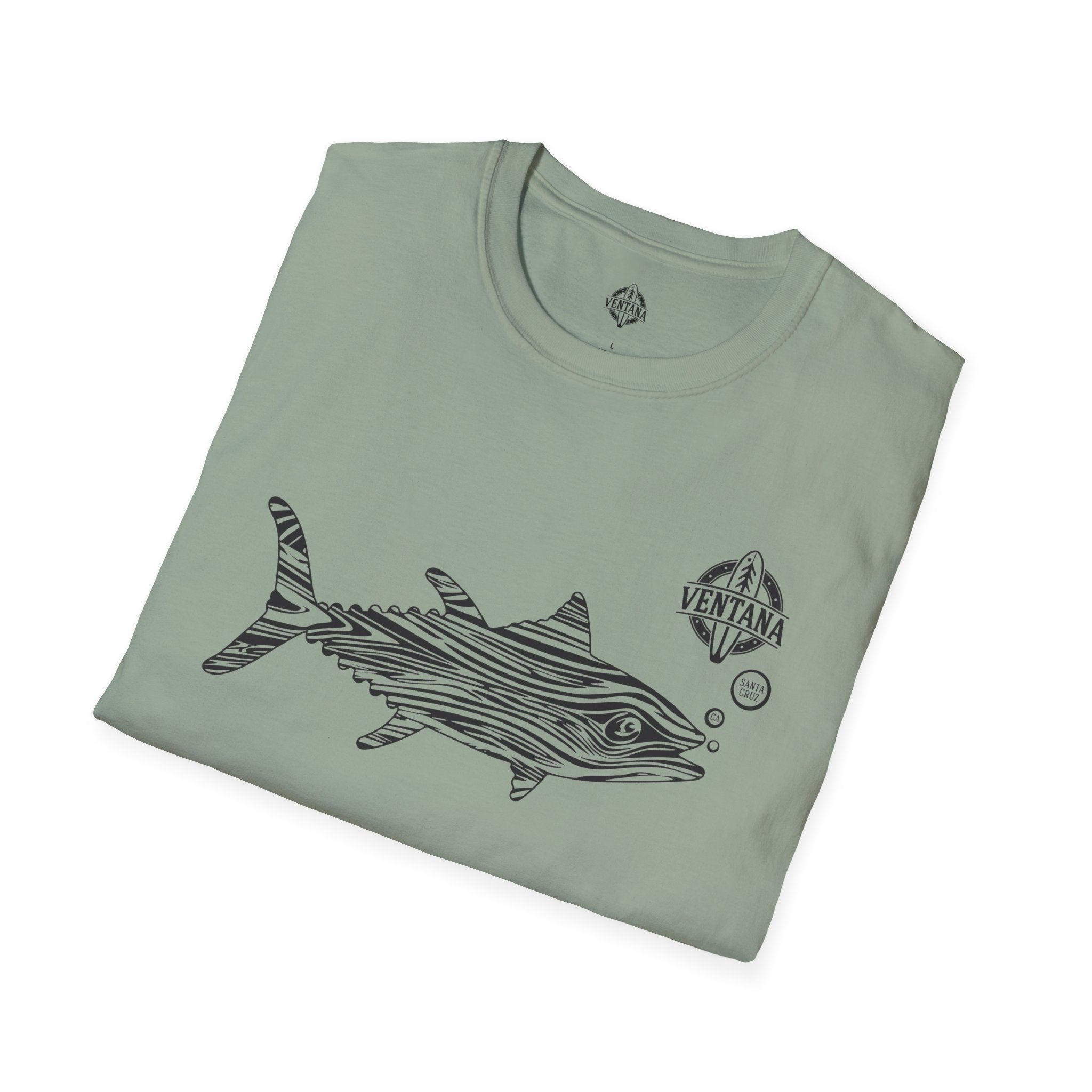 Ventana Wooden Tuna Unisex - Soft Style U.S. Cotton T-Shirt