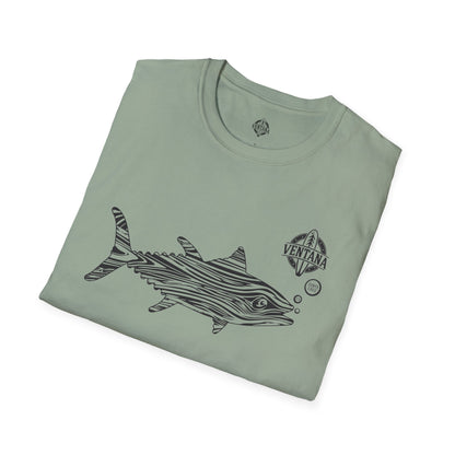 Ventana Wooden Tuna Unisex - Soft Style U.S. Cotton T-Shirt