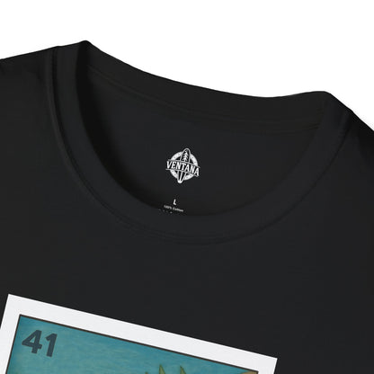 Crab Lotería Unisex - Soft Style U.S. Cotton T-Shirt (El Cangrejo)