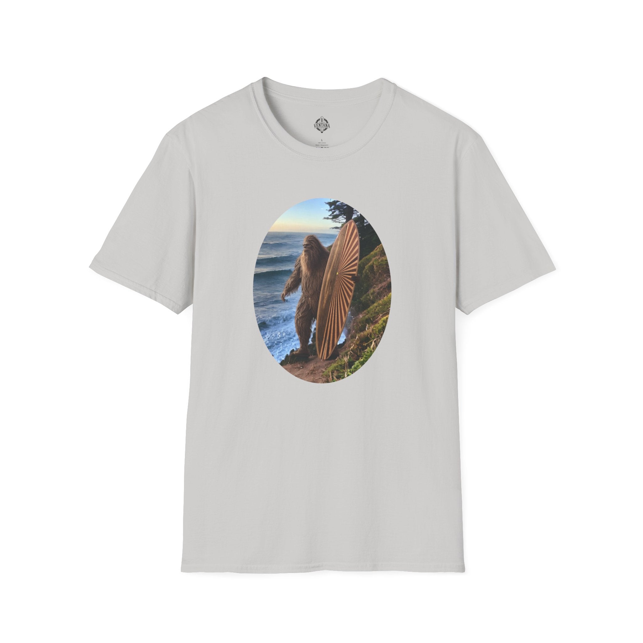 Ventana Real Surfsquatch Unisex - U.S. Cotton T-Shirt