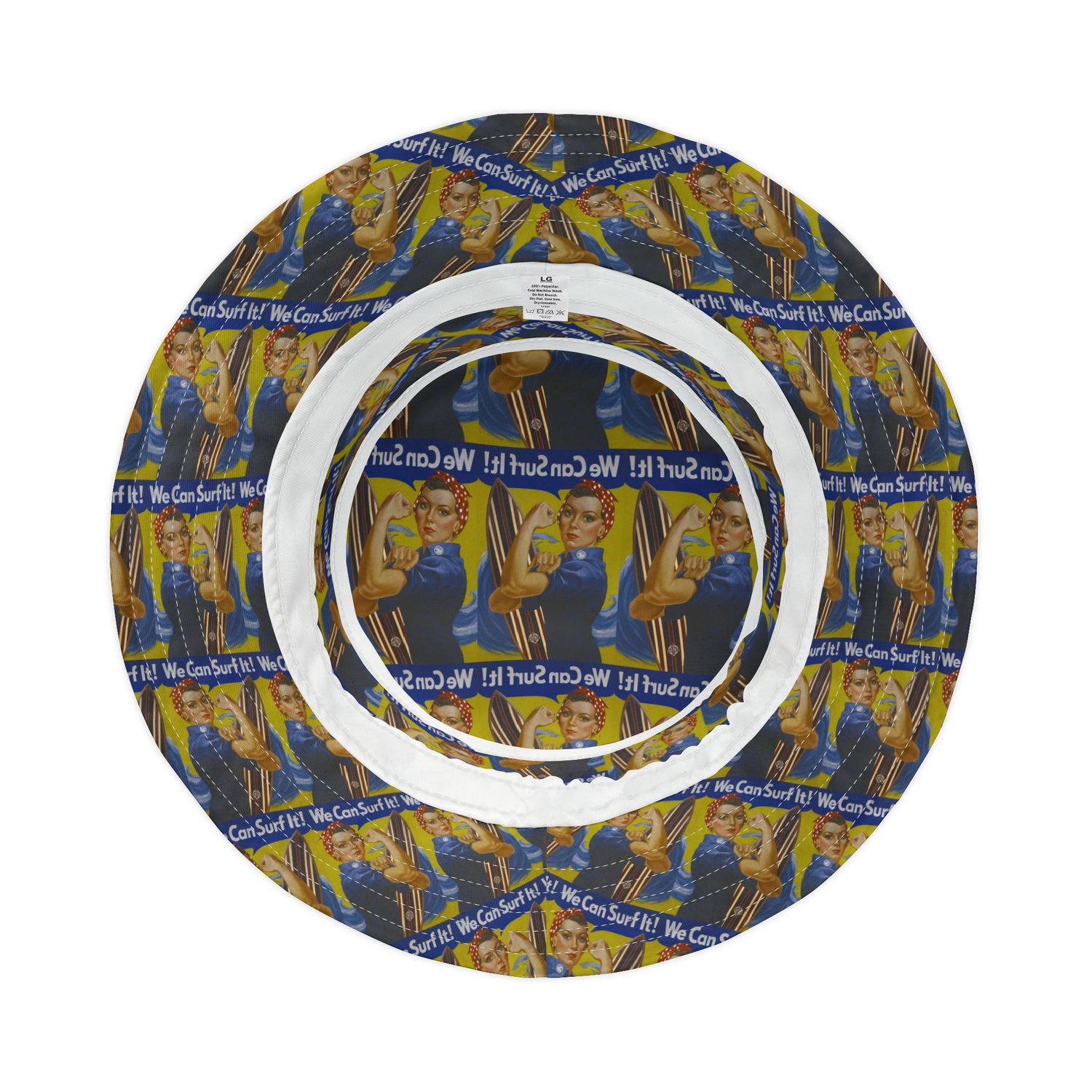 Rosie the Surfer Bucket Hat