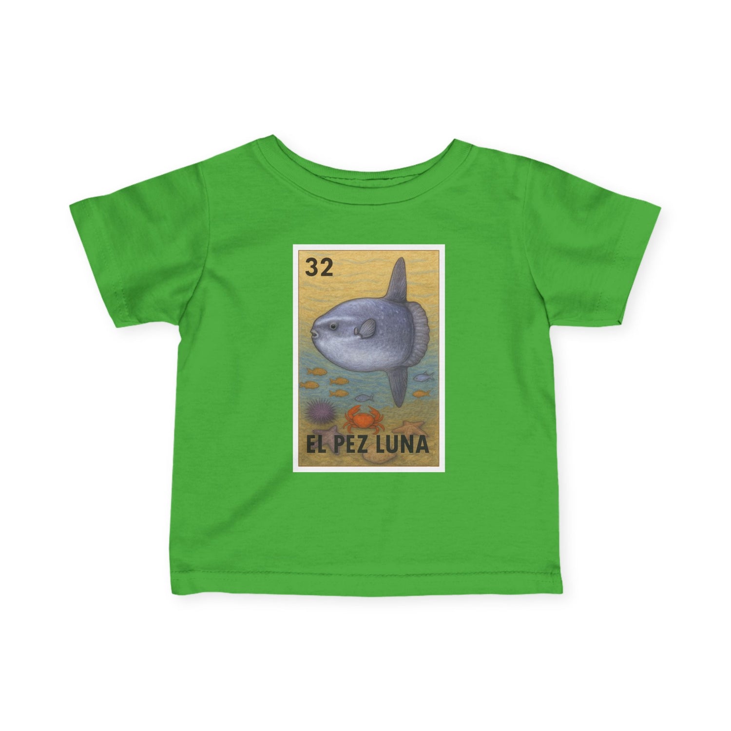 Sunfish Lotería - Infant 100% Cotton T-Shirt (El Pez Luna)