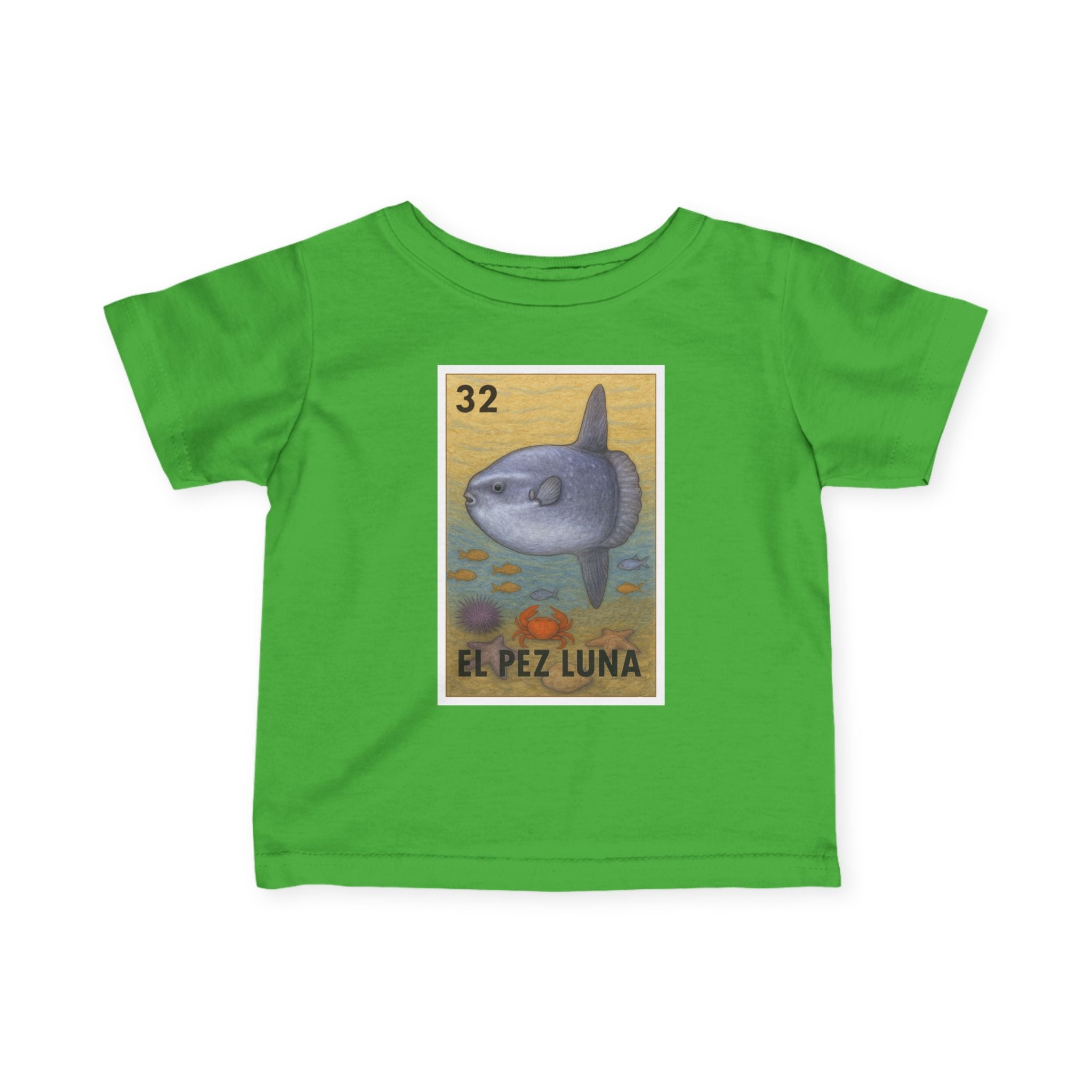 Sunfish Lotería - Infant 100% Cotton T-Shirt (El Pez Luna)