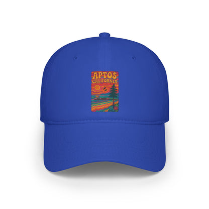 Aptos California Psychedelic - 100% Cotton Baseball Cap