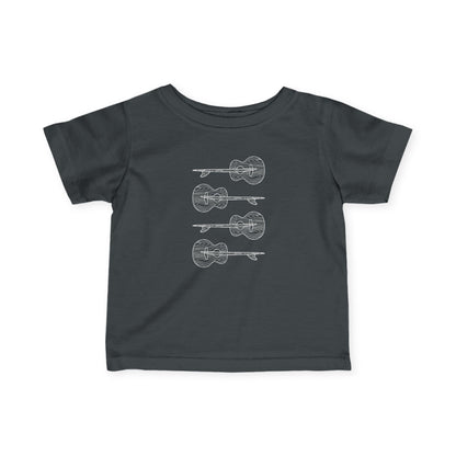 Ventana Santa Cruz Guitar Collab - Infant 100% Cotton T-Shirt