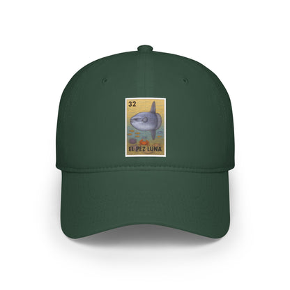Sunfish Lotería Unisex - 100% Cotton Baseball Cap (El Pez Luna)