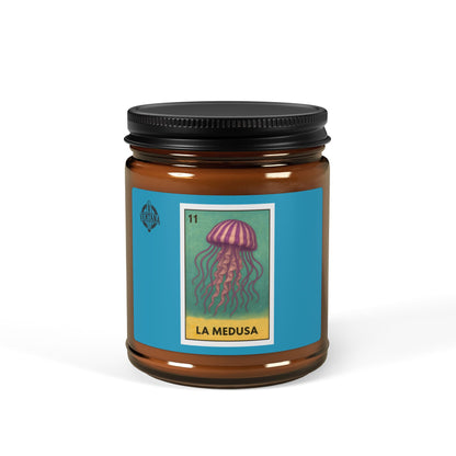 Sea Jelly Lotería - Scented Soy Candle (La Medusa)