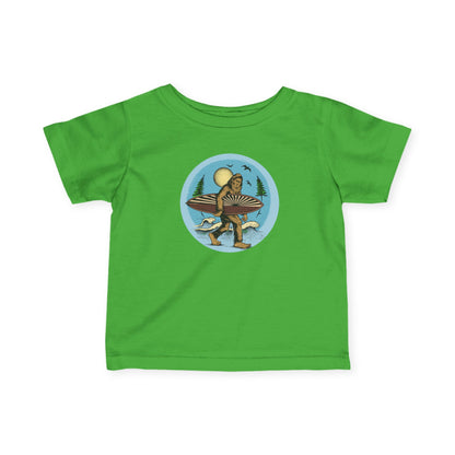 Ventana Surfsquatch by Thiago Bianchini - Infant 100% Cotton T-Shirt
