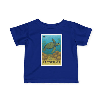 Turtle Lotería - Infant 100% Cotton T-Shirt (La Tortuga)