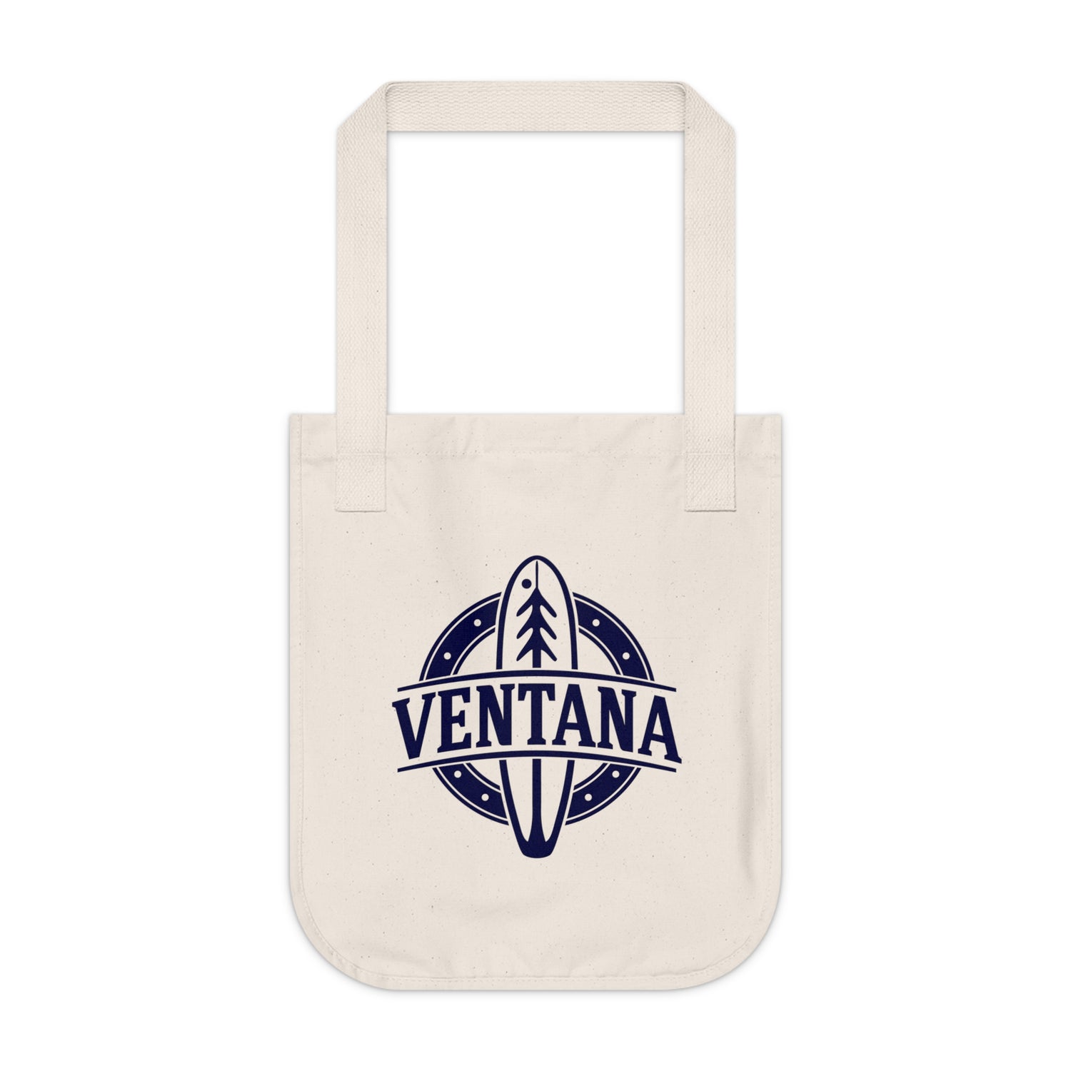 Ventana Treefish Logo Organic Cotton Tote Bag