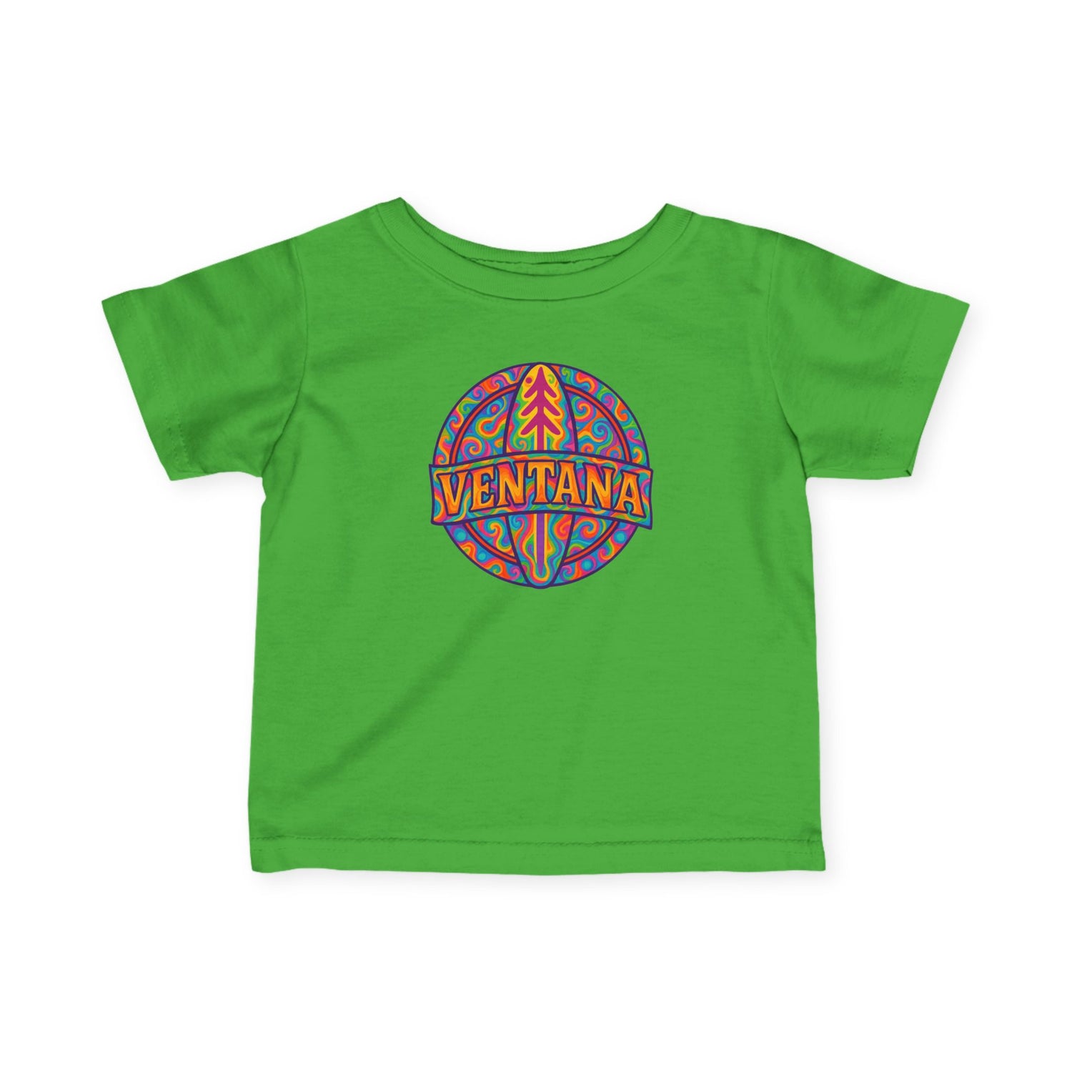Ventana Psychedelic Treefish Logo - Infant 100% Cotton T-Shirt