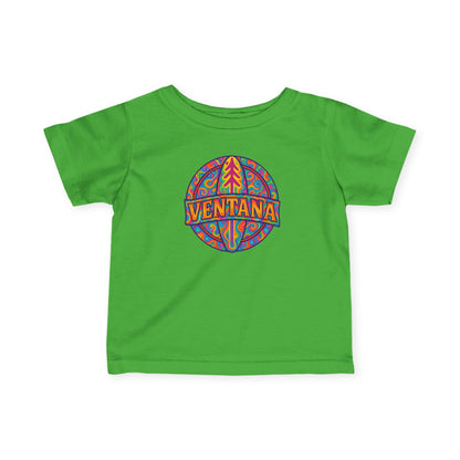 Ventana Psychedelic Treefish Logo - Infant 100% Cotton T-Shirt