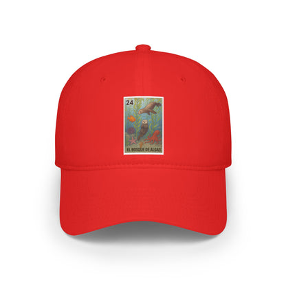 Kelp Forest Lotería Unisex - 100% Cotton Baseball Cap (El Bosque de Algas)