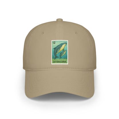 Whale Lotería Unisex - 100% Cotton Baseball Cap (La Ballena)