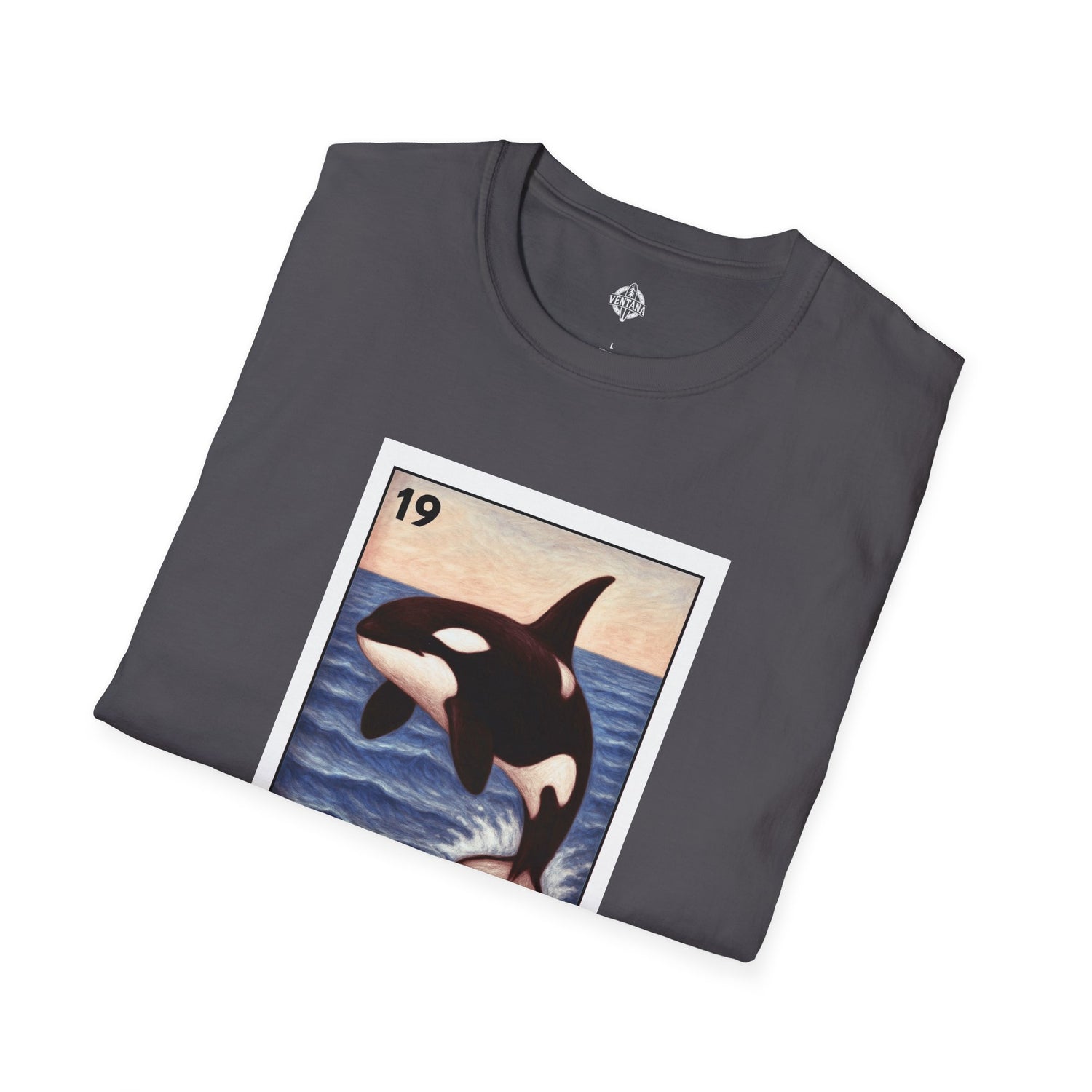 Orca Lotería Unisex - Soft Style U.S. Cotton T-Shirt (La Orca)