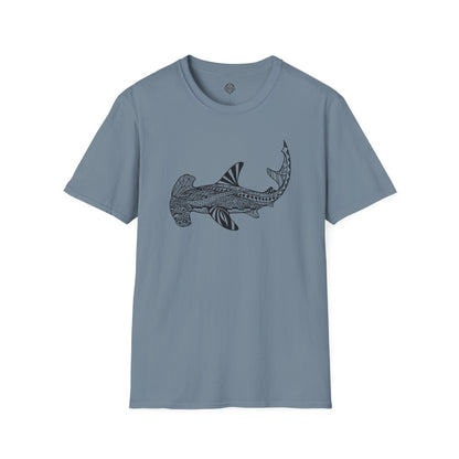 Ventangle Hammerhead Unisex - Soft Style U.S. Cotton T-Shirt