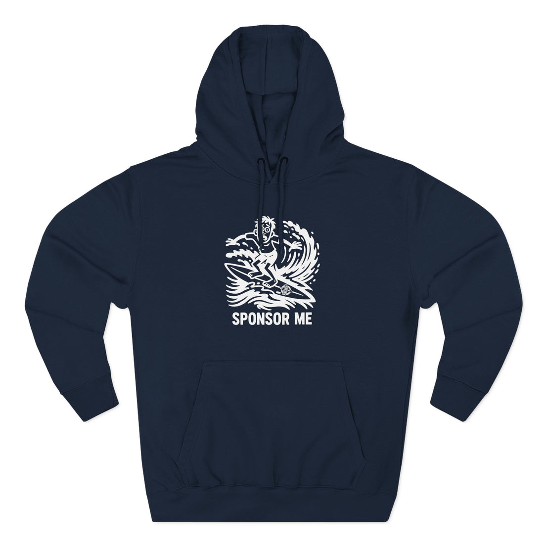 Sponsor Me Unisex - Pull-Over Cotton Blend Fleece Hoodie