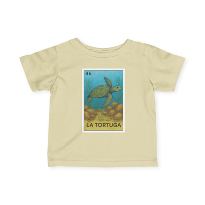 Turtle Lotería - Infant 100% Cotton T-Shirt (La Tortuga)