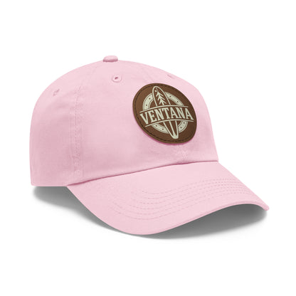 Ventana Treefish Logo Vegan Leather Patch Hat