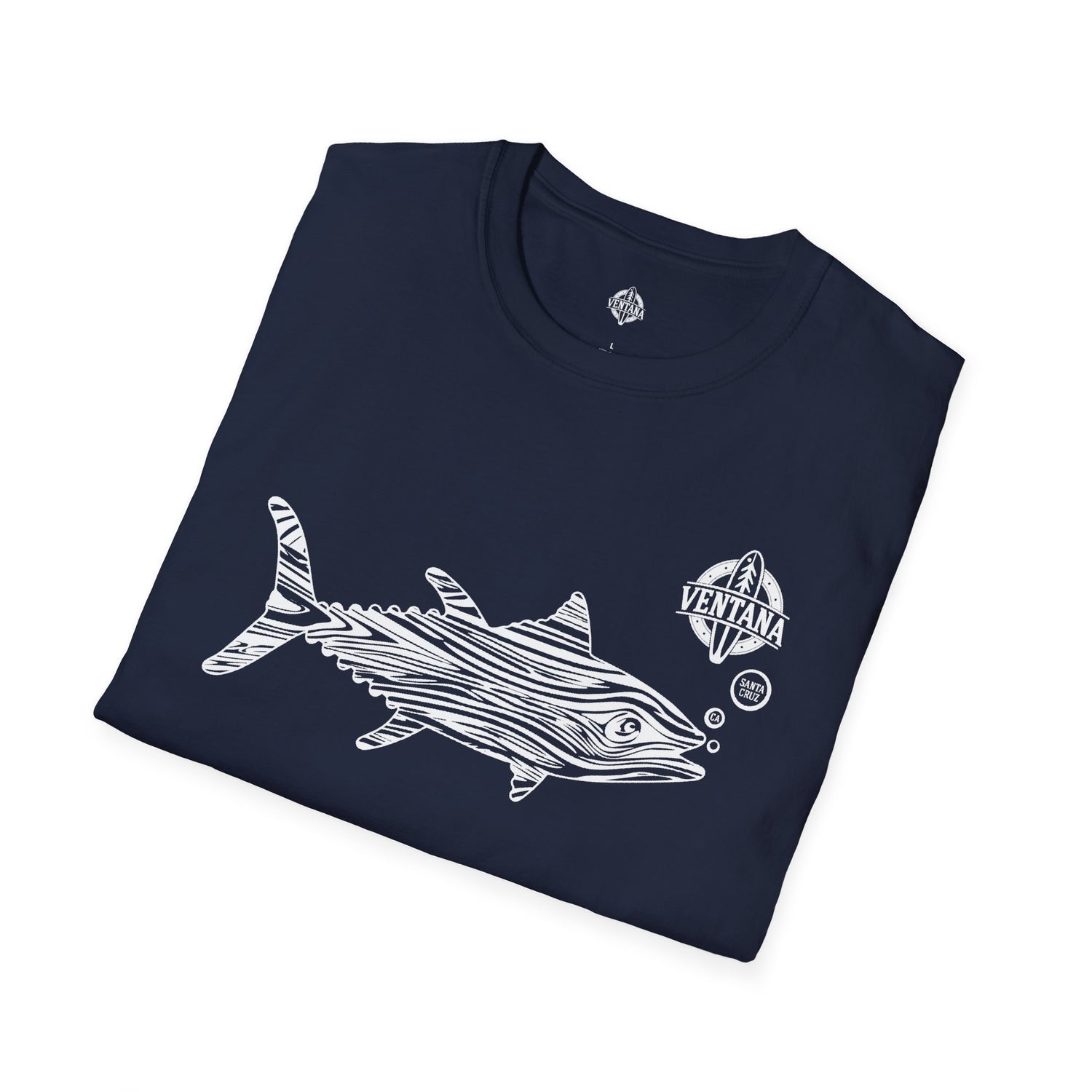 Ventana Wooden Tuna Unisex - Soft Style U.S. Cotton T-Shirt