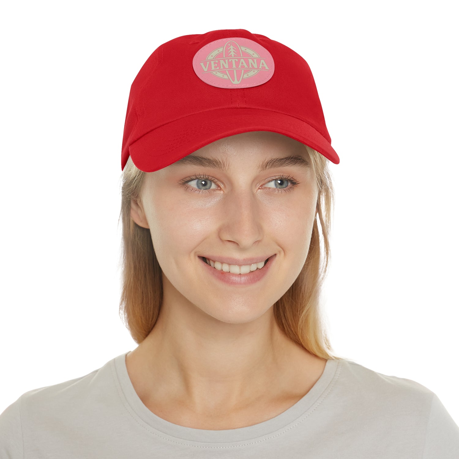 Ventana Treefish Logo Vegan Leather Patch Hat