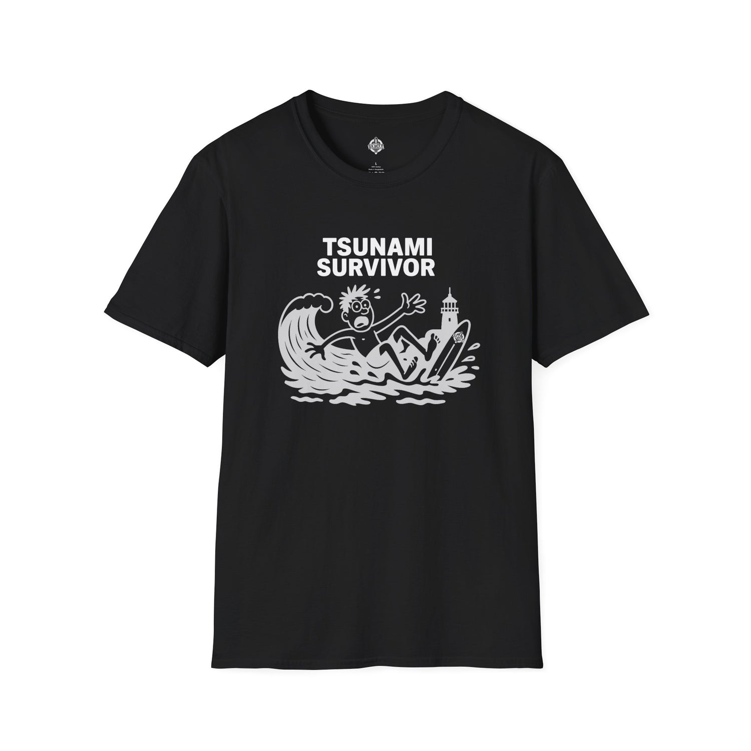 Tsunami Survivor Unisex - Soft Style U.S. Cotton T-Shirt