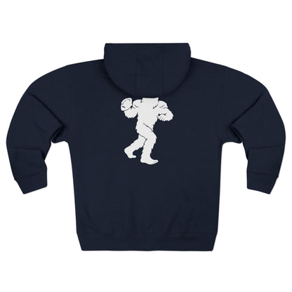 Ventana Snapsquatch Unisex - Zip Cotton Blend Fleece Hoodie
