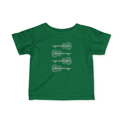 Ventana Santa Cruz Guitar Collab - Infant 100% Cotton T-Shirt