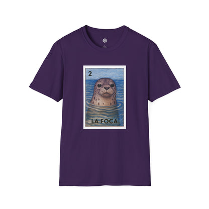 Seal Lotería Unisex - Soft Style U.S. Cotton T-Shirt