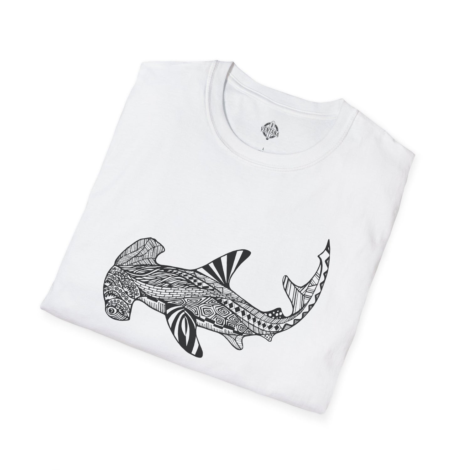 Ventangle Hammerhead Unisex - Soft Style U.S. Cotton T-Shirt