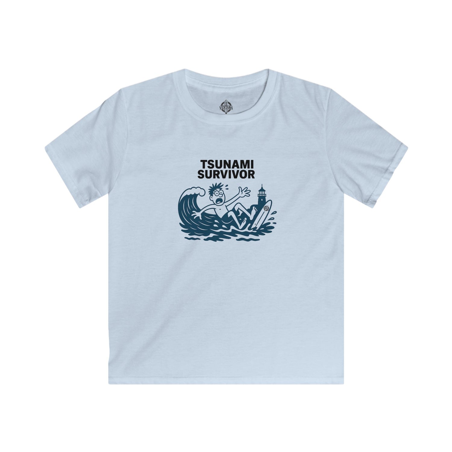 Tsunami Survivor Kids - Soft Style U.S. Cotton T-Shirt